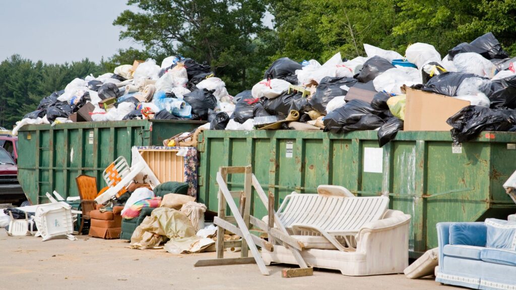 Dumpster Overflow Cleanup