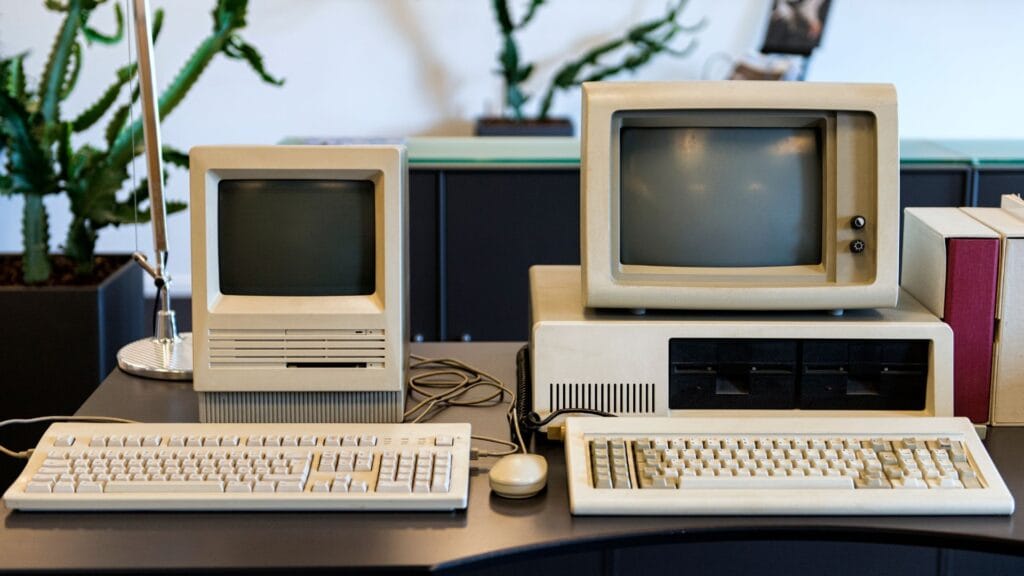 Old Office Electronics 